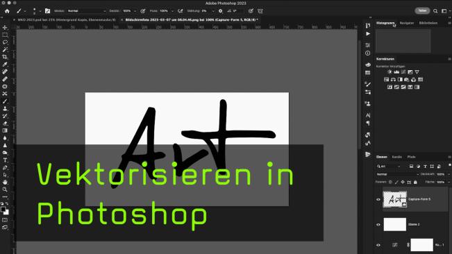 Vektorbasierte Dateien in Photoshop erstellen