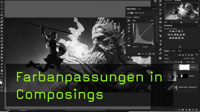 Die Farbe in Composings angleichen