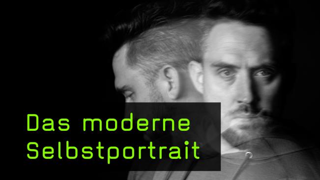 Ein Selfie mit der großen Kamera produzieren