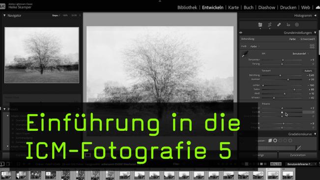 Bildbearbeitung von ICM-Fotos