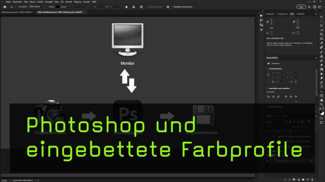 Umgang mit eingebetteten Farbprofilen