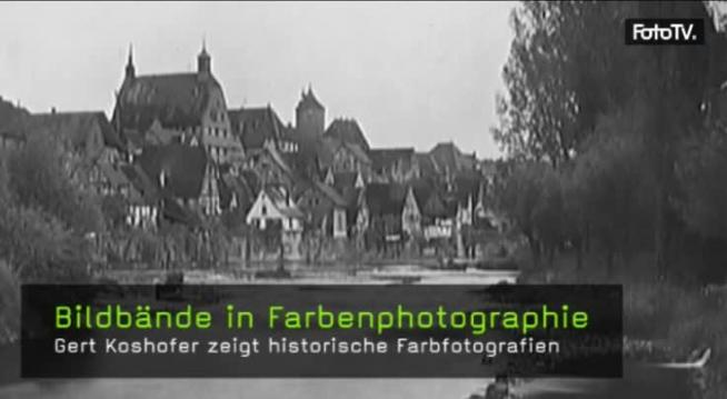 Bildbände in Farbenphotographie, historische Farbfotos