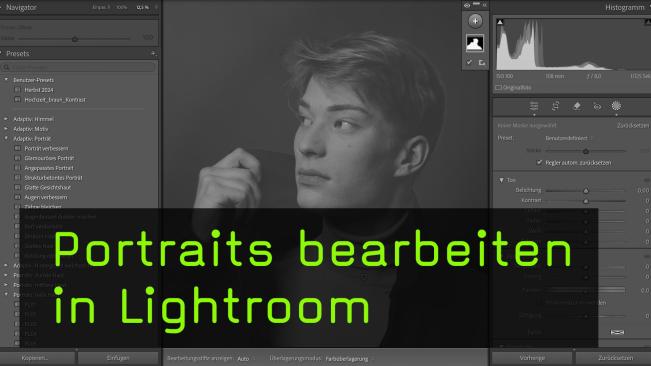Natürliche Optimierung von Portraits in Lightroom