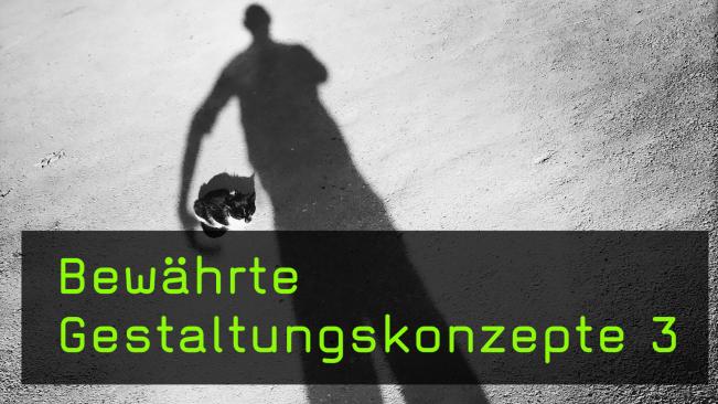 Schatten als Gestaltungsmittel im Bild