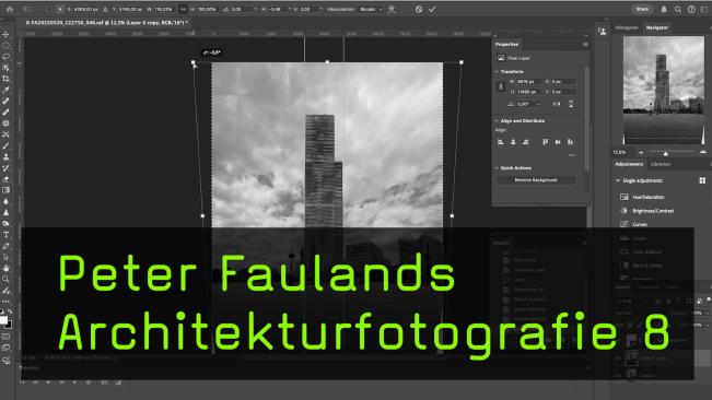 Peter Faulands Photoshop Workflow für Architekturfotos