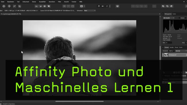 Die KI-gestützte Motivauswahl in Affinity Photo 2.6