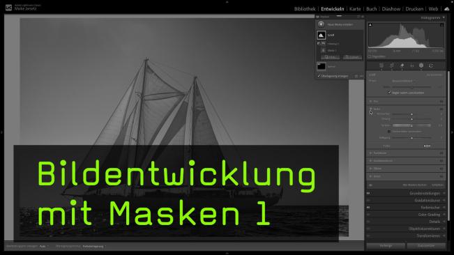 Lokale Korrekturen in Lightroom mithilf von Masken