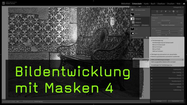 Das Maskenbedienfeld in Lightroom verstehen und beherrschen