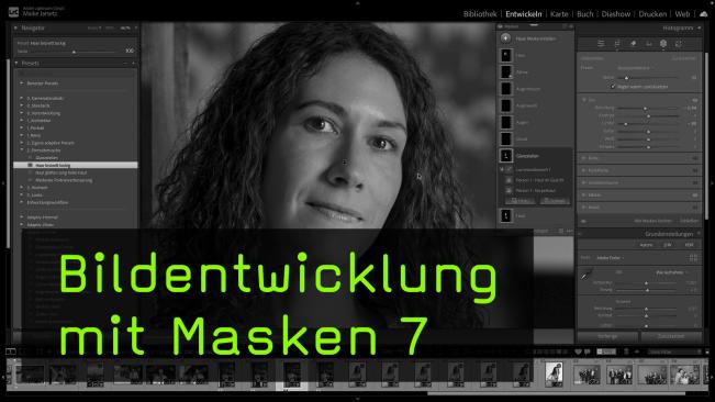 Maike Jarsetz zeigt einen Portraitworkflow mit KI-Masken