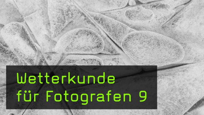 Gefrorene Gewässer als Fotomotiv im Winter