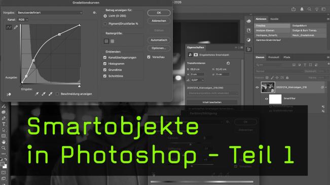 Grundlagen und erste Schritte mit Smartobjekten