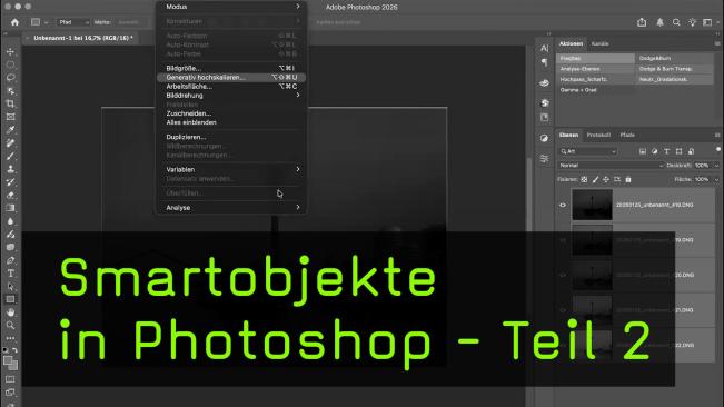Kreatives Arbeiten mit Smartobjekten