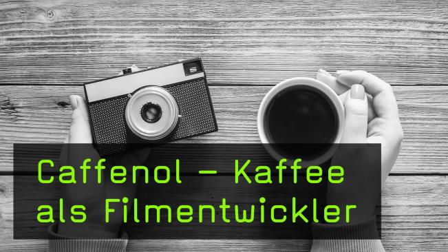 Schwarzweißfilm mit Kaffee entwickeln