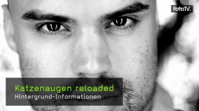 Katzenaugen Portraits mit Neonleuchten Fotokurs