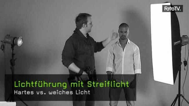 Lichtführung mit Streiflicht