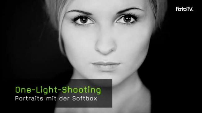 Portraits mit einer Softbox