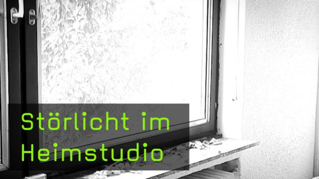 Störlicht Heimstudio Eigenbau Tageslicht 