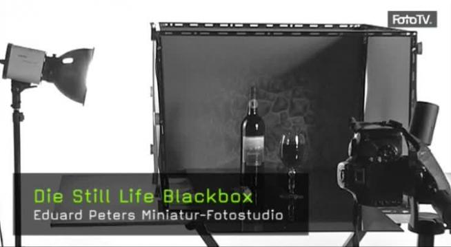 Still-Life-Fotografie Blackbox Eigenbau