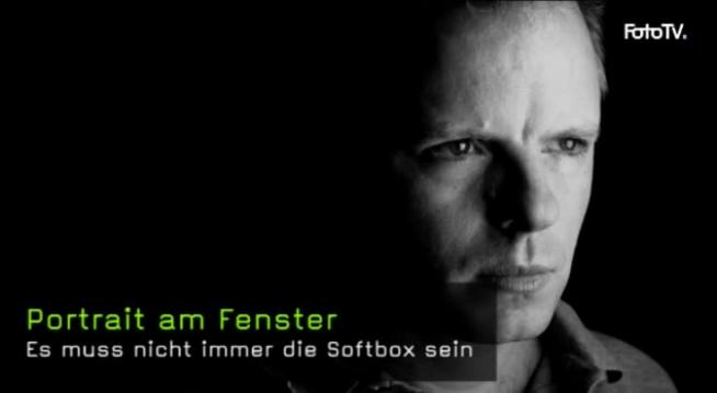 Portraitfotografie, Softbox, Licht, Portrait am Fenster