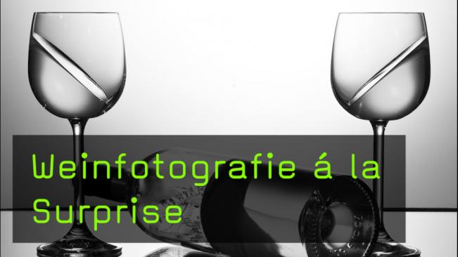 Trickfotografie, Weinfotografie, Still-Life, Gelatine
