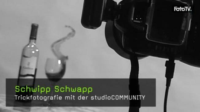Schwipp Schwapp Trickfotografie mit der studioCOMMUNITY