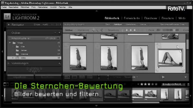 Sternchenbewertung Lightroom 