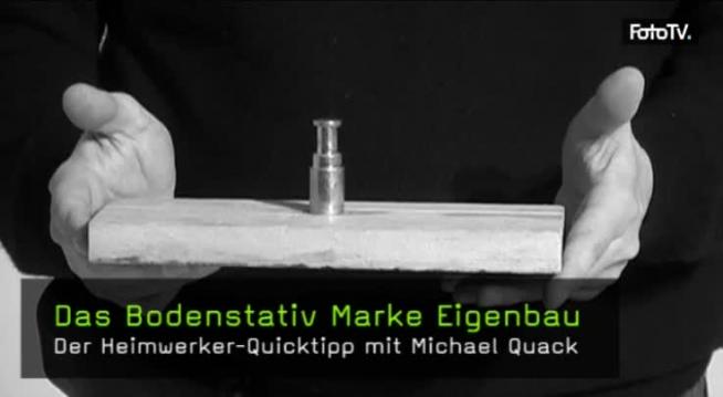 Bodenstativ, Selbstbau