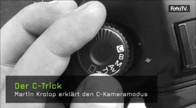 c Modus custom spiegelreflex kamera fotokurs