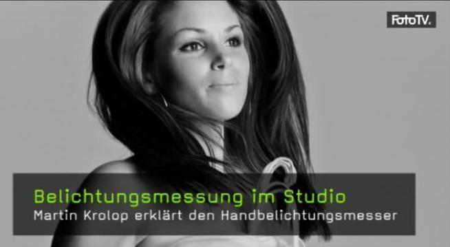Belichtungsmesser Fotografieren lernen Studiofotografie Belichtungsmessung
