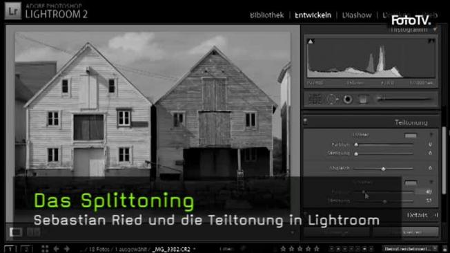 Splittoning, Teiltonung, Sepia Effekt