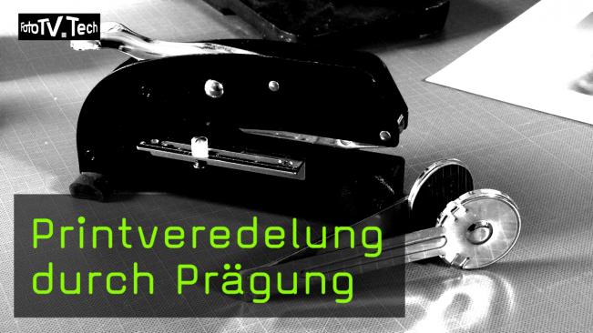 Printveredelung durch Prägung