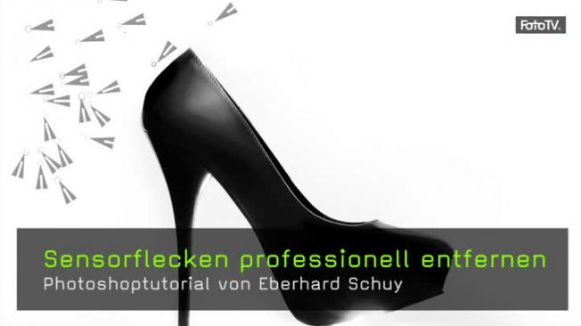 Sensorflecken rauswaschen