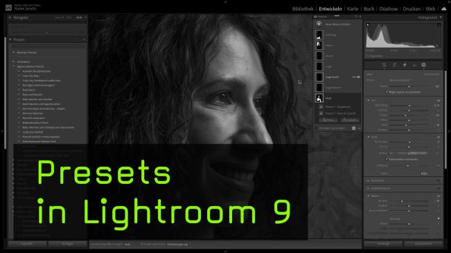 Eine Portraitretusche mit adaptiven Presets durchführen