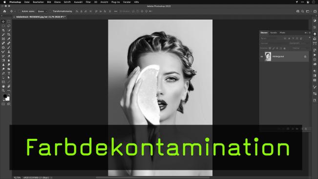 Farbverunreinigungen im Bild entfernen
