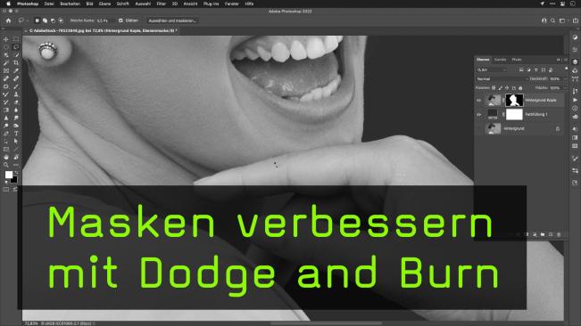 Dodge and Burn in Photoshop anwenden