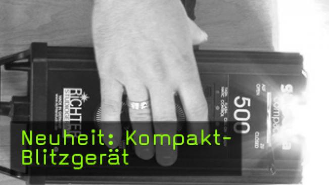 richter studiogeräte kompaktblitzgerät