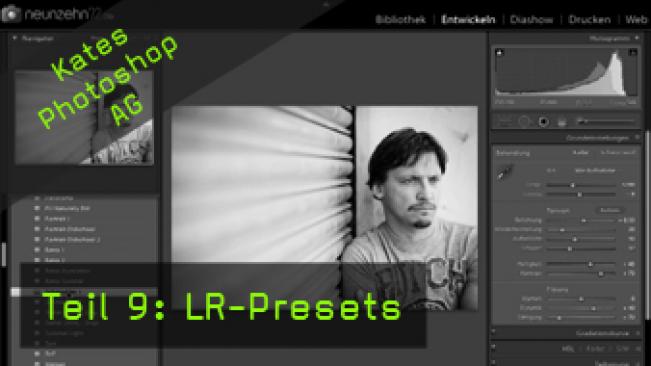 Kates Photoshop-AG, Lightroom, Presets, Vorgaben