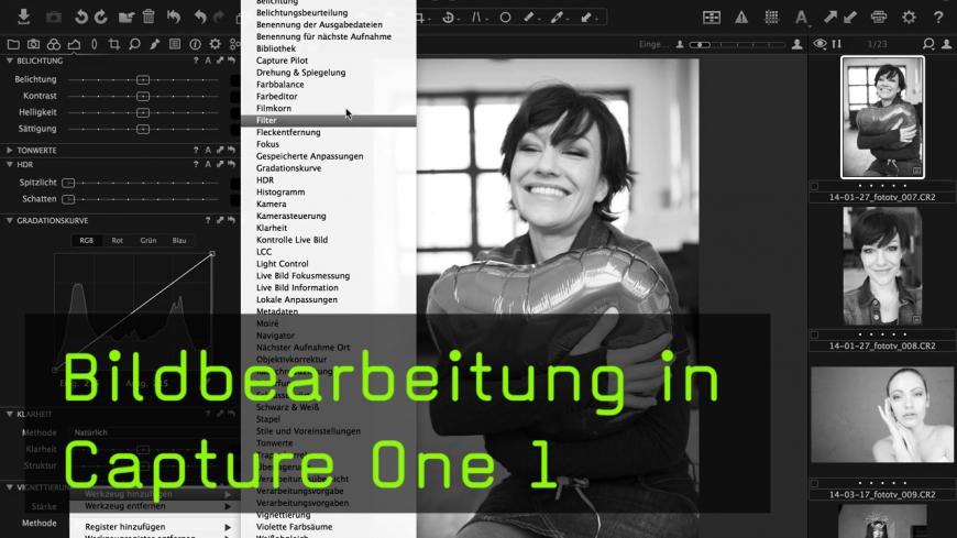 Bildbearbeitung in Capture One 1