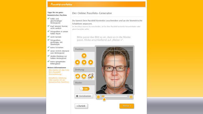 Biometrische Passfotos leicht gemacht