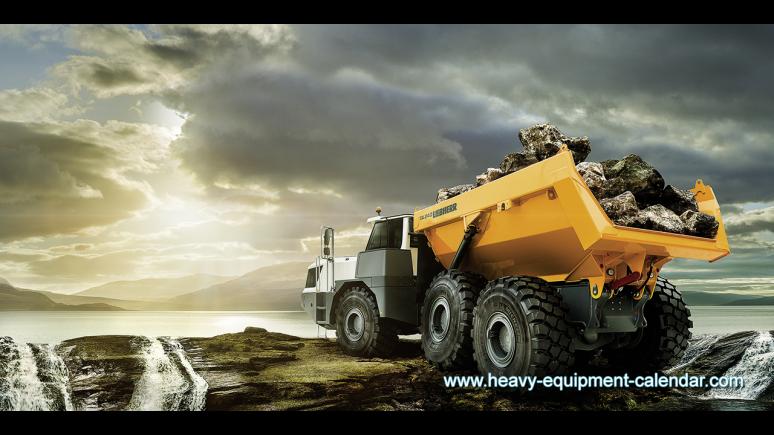 Heavy Equipment Calendar 2014