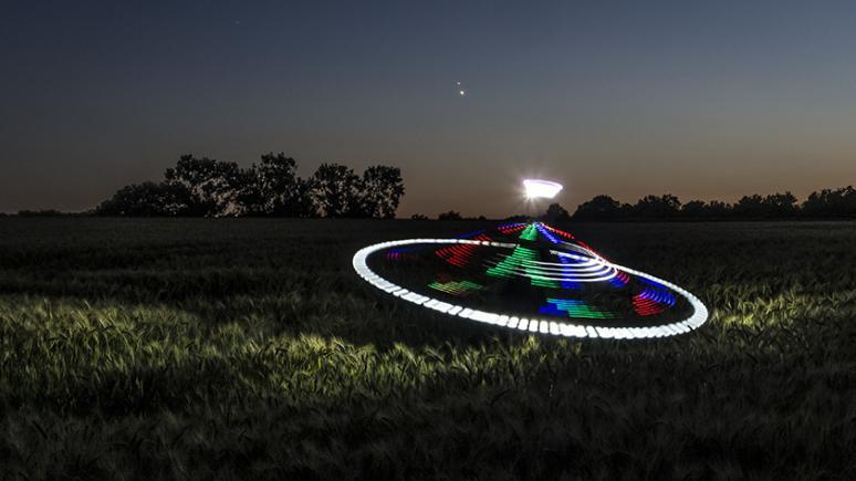 Lightpainting Praxis mit Kamilla Lauter und Jens Ackermann