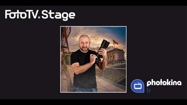 Live-Shooting Pavel Kaplun, photokina FotoTV.Stage