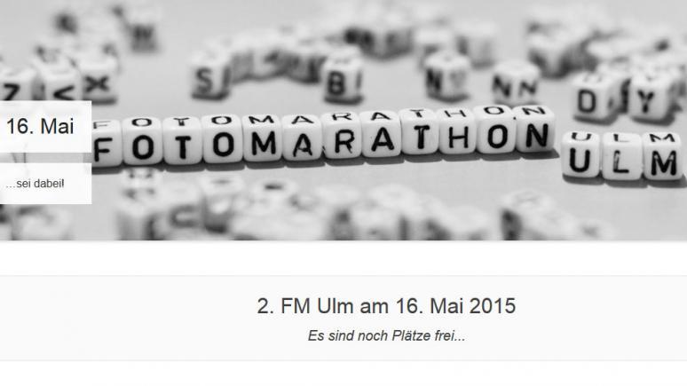 Fotomarathon Ulm - 16.05.2015