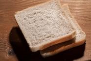 Toast Brot Foto mit richtigem Licht