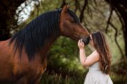 Chiara und Pferd Gitano, Fotografie von Janis Jean Stoye