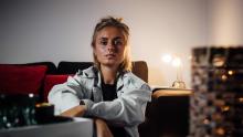 Model, Lampe, Licht, Mischlicht