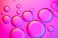 Knallige Bilder mit Wasser und Öl