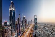 Day to Night Dubai Skyline