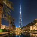 Dubai, Burj Khalifa, Nachtfoto