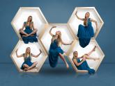 Model im Hexagon